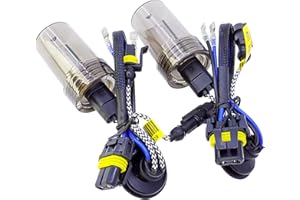wattstar 55W H7 Xenon HID Lampadine di ricambio per fari (6500K, 1 paio)