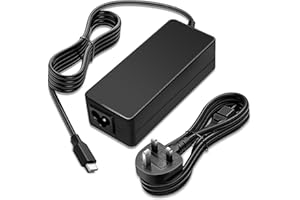 Goodovo 45W USB Type C Laptop Charger Compatible with Acer, HP, Dell, Samsung, Asus, Google, Lenovo Chromebook, Computer Power cord Adapter 20V 2.25A