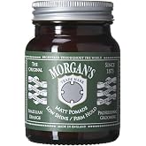 Morgan's Low Shine Matt Pomade -Sert Tutuş, Mat Sa&ccedil; Şekillendirici Pomad (GREEN LABEL) 100 gr