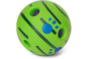 Yifugad Interactive Giggle Ball for Dog Squeaky Toy Keep Your Dog Happy All Day, Ball Toys for Large, Medium and Small Pet Cat Relieve Anxiety and Boredom