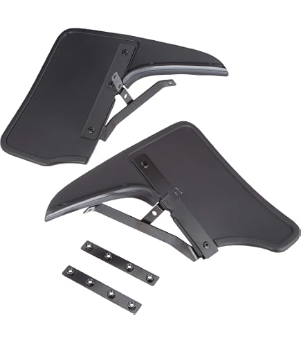 LLS Germany Front Mud Flaps For VW T5 T6 Bus Multivan California – Exact Fit, Black Rubber, 2 Piece