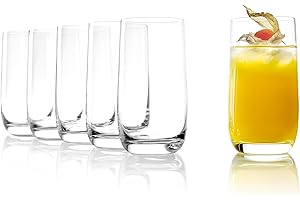 Stölzle Lausitz Weinland Juice Glasses, Set of 6, 315 ml, High-Quality All-Round Glasses for Juice, Water & Cocktails, Simple Crystal Glass Water Glasses, Dishwasher & Shockproof, Made in Germany