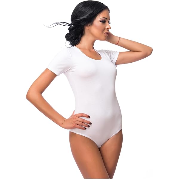 Body Ajusté Manches Courtes Noir Femme | La Halle