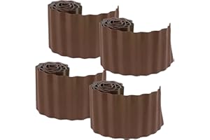 MY GARDEN OUTDOOR LIVING My Garden Lawn Edging Roll Strip (15CM x 9M) Flexible Garden Flower Bed Edging Roll Weatherproof Garden Borders Edging Easy To Install Protect Grass Soil Plants Outdoor Tidy Garden Organiser - 1Pack