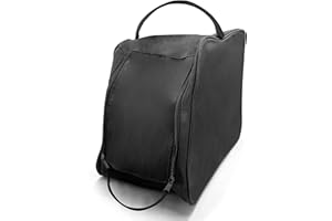 EQUI-NEAT Wellington Boot Bag Water Resistant Welly Bag - Compatible with Small Welly Boots and Walking Boots - Durable Shoe Bag or Wellie Boot Bag with Internal Baseboard for Extra Support and Protection