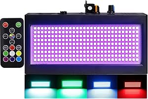 LONDAFISH Stage Lighting 270 Patch Strobe Lights bar Table lamp Mini KTV lamp Voice-Activated LED Voice-Activated Strobe