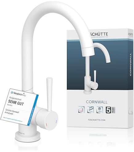 Kranen, keukenkraan met draaibare 360 wandkraan warm en koud water keukenkraan met flexibele uitloop