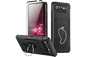 Fanbiya Etui do ASUS ROG Phone 6/6 Pro, ROG Phone 6 Strix, etui na telefon komórkowy ze stojakiem, dla graczy, wojskowe, odporne na uderzenia etui ochronne