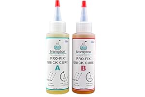 BRAMPTON TECHNOLOGY, LTD. Brampton PRO-FIX Quick Cure Golf Epoxy - 30 Minute Club Repair for All Shafts, Heads, Drivers, Putters, and Irons - Engineered for The Golf Industry