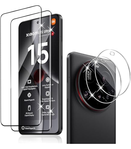 2 Pack Verre Trempé Pour Xiaomi 12/12X 5G, Couverture 3D Intégrale