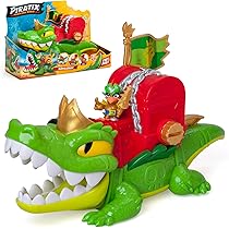 PIRATIX ADVENTURE WORLD Sky Hunter piratenschip in papegaaivorm, inclusief 1 piratenschip, 1 exclusieve piraat, 1 exclusieve schat, 1 accessoire, 1 kanon en 1 projectiel
