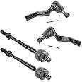 TRQ Tie Rod End Inner & Outer LH RH Set of 4 for Nissan 350Z Infiniti G35