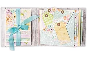 Sizzix 665154 - Set de Troqueles Thinlits (11 unidades), diseño de cascada y etiquetas