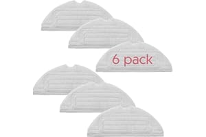 Mribo 6 Stück Wischtücher für Roborock S8, S8+, S8 Pro Ultra, S7, S7+, S7 Pro Ultra, S7 MaxV Ultra, S7 Maxv, T7, T7 Plus