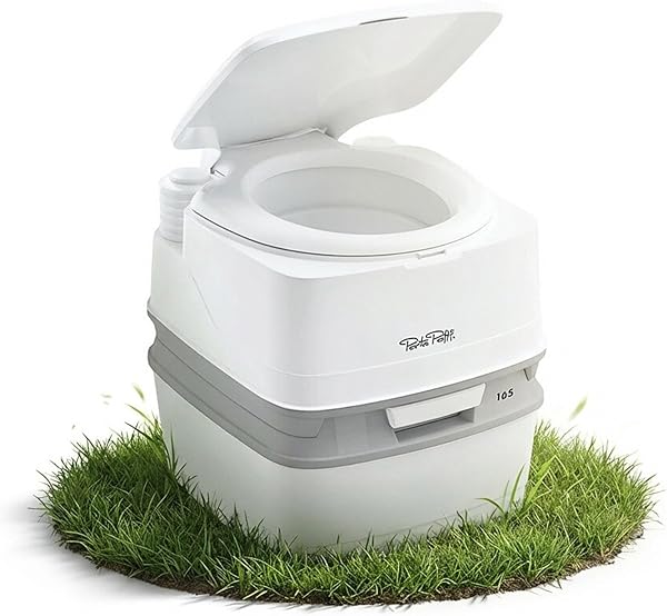 Thetford Porta Potty, Portable Toilet, Camping/Caravans/Motorhomes, Lightweight and Easy to Clean, 38.3 x 41.3 x 42.7 cm - 1