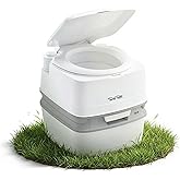 Thetford 92814 Porta Potti 165 Taşınabilir Tuvalet Qube, Beyaz Gri 414 x 383 x 427 mm, Normal, 91081397
