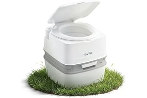 Thetford 92806 Porta Potti 165 Toilette Portable, Blanc - Gris, 414 X 383 X 427 mm