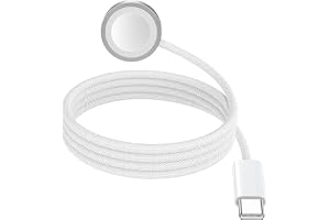Laddningskabel för Apple Watch USB C 1 m, magnetisk snabbladdare