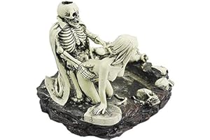 doepeBAE Zigarre Aschenbecher Halloween Schädel Sexy Mann Zigaretten Creative Aschenbecher Große Zigarette Aschenbecher Ständer Verwendung als Handwerk Dekoration Resin Dekoration Geschenk