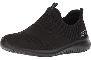 Skechers Kobiety Ultra Flex First Take Buty Sportowe, Czarny, 38.5 EU
