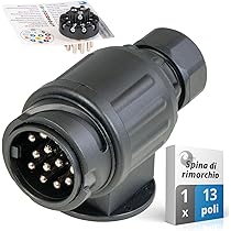 2 Cavi Di Sicurezza Per Rimorchio Con Moschettoni | 1 Metro X 4 Mm | Freno Di Emergenza Per Roulotte, Caravan, Camper | Zincati