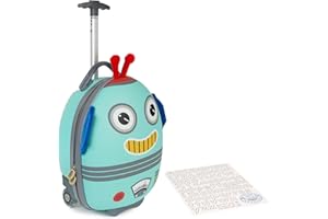 Boppi - Valise Enfant Tiny Trekker à Roulettes - Bagage Cabine pour Garçon & Fille - 17 L
