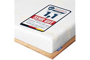 Newentor® Matratzen Topper 180x200cm H2 H3, Matratzentopper 180x200 Schlafsofa Bett Gelschaum, Mattress Topper 180x200 Boxspringbett Öko-Tex Zertifiziert Gel Bezug Kaltschaum 7CM Höhe