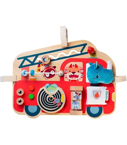 Panneau D'Activités Voiture Tanzanie Vertbaudet - 5 Jouets Éveil Pour Bébé