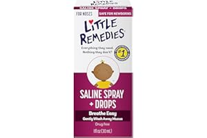 Little Remedies Noses Saline Spray/Drops, 1 Ounce