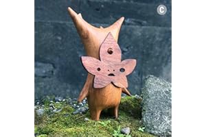 kekafu 1 pc Korok Wood Statue Decoration Resin Handwork Family Game for Home and Collections Family Game Lovers Cute Kids Room or Gamming Room