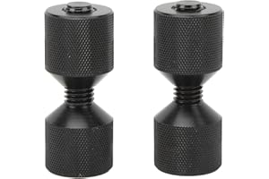 HEADERBS Juego De Pasadores De Dos Agujeros, 2 uds. De Aluminio, 2 Agujeros, Alineadores De Brida De Tubería, Reemplazo De Pasador De Alineación De Conexión para Maquinaria Grande De Barco