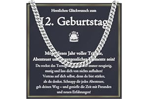 PDTU Geburtstagsgeschenk für Jungen, Kette Junge Geschenke für Jungs zum Geburtstag, Coole Geschenk für 12-18 Jährige Jungen Teenager