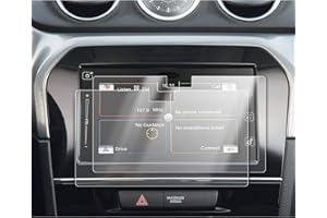 SKTU Pellicola Protettiva per Navigazione per Suzuki Swift/Vitara/Ignis / SX4 S-Cross/Jimny 7 pollici GPS Pellicola Schermo PET [2 pezzi]