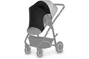 LIONELO STROLLER SUN COVER UPF50+ Sonnenschutz, Sonnenschirm, Kinderwagen Sonnenschirm, Kinderwagen Verdeck, Universelle Größe, Einfache Montage