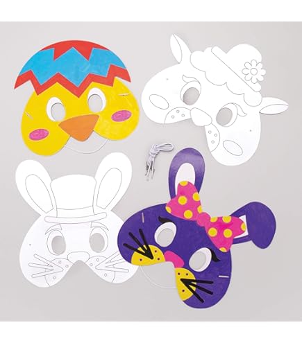 Baker Ross AW189 Vleermuis Halloween Decoraties Sets - Pakket Van 8, Mix & Match-Ornamenten Voor