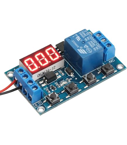 Modulo Relè Timer Digitale Con Trigger E Ritardo | Micro USB 5V | Interruttore Programmabile LED - Foto 2