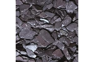 Thompson & Morgan Decorative Aggregrate 'Blue Slate' For Flowerbeds, Rockery, Paths, Driveways, Ground CoverDecorative Outdoor Living Gardening Landscaping 40mm 20kg Bag x 1