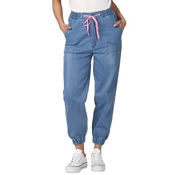 Blue Denim Joggers 