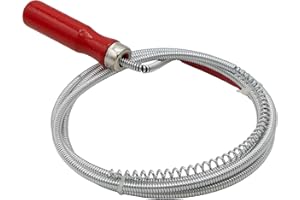 VARIOSAN Spirala do czyszczenia rur 11602, 1,50 m, pazur 6 mm, korba