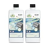 JaTop Scherkopfreiniger Nachfüllflüssigkeit [1l pro Flasche] - geeignet zum Nachfüllen von Braun Clean & Renew Synchro Activa