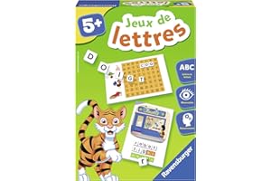 Ravensburger - Jeu Educatif - Jeux de Lettres - Initiation à la Lecture - Logique, raisonnement - Première Approche de l’orthographe - A partir de 5 Ans - 24060