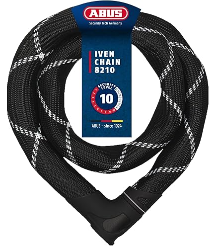 ABUS Yardo 7807F - Cadena De Seguridad Con Huella Digital