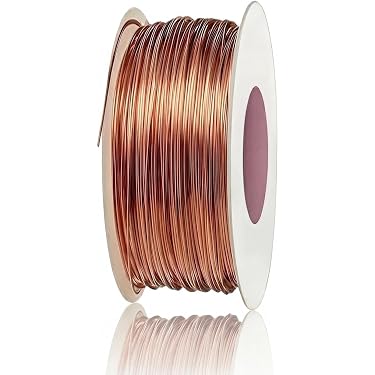 Beadalon 49 Strand Bead Stringing Wire, .024 in / 0.61 mm, Gold Color, 10 ft / 3.1 m