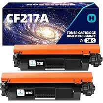 Repuesto Impresora LaserJet Pro Toner Hp Laserjet Pro M102a LCL 17A CF217A Cartucho De Tóner Compatible 19A CF219A Tambor (3Pack, 2Toner 1Tambor) Reemplazo Para HP LaserJet Pro M102 M102a M102w LaserJet Pro
