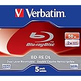 Verbatim BD-RE DL 50 Go 2X, Pack de 5