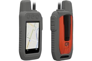 kwmobile Etui kompatybilne z Garmin Alpha 300 / Alpha 200 - etui ochronne do urządzenia ręcznego GPS w kolorze szarym