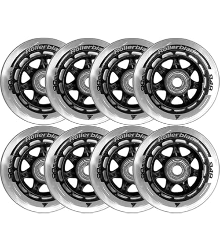 Powerslide Torrent Rain Roller - 90mm/84A, 4 Stück, Schwarz