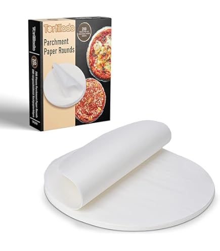 200 Fogli Carta Pergamena Per Hamburger 15,9 Cm – Antiaderente, Oleoresistente, Adatta A Cottura E Congelamento