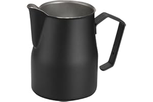 Motta 8007986025753 Pichet à lait moussant, Noir