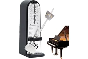 Mekanisk metronom med hög precision 40-208 BPM Synkroniseringsverktyg för piano, violin, gitarr, trumma, lämplig för både nyb